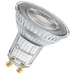 Ledvance LED Spot GU10 PAR16 2.4W 230lm 36D - 930 Varm Hvit | Beste Fargegjengivelse - Dimbar - Erstatter 35W