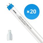 Fordelspakning 20x Philips LED Lysrør T8 CorePro (EM/Mains) High Output 18W 2000lm - 865 daglys | 120cm - erstatter 36W