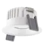Ledvance LED spot Fix Aluminium Hvit 8W 640lm 36D - 927 ekstra varm hvit | Utskjæring 68mm - IP44 - beste fargegjengivelse - dimbar