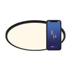Nordlux Oja Smart 29 Taklampe Metall Svart 15W 1600lm - 827-865 Innstillbar Hvit | 294mm - Wifi og Blåtooth Dimbar