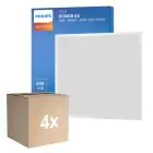 Fordelspakning 4x Philips LED Panel Ledinaire RC065B 28W 3400lm - 830-835-840 CCT | 60x60cm - UGR 