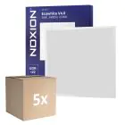 Fordelspakning 5x Noxion LED Panel Ecowhite V4.0 28W 3400lm - 865 Daglys | 60x60cm - Philips driver
