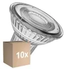 Fordelspakning 10x Ledvance LED Spot GU10 PAR16 6.1W 575lm 36D - 930 Varm Hvit | Beste Fargegjengivelse - Dimbar - Erstatter 80W