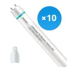 Fordelspakning 10x Philips LED Lysrør T8 MASTER Value (EM/Mains) High Output 20.5W 3100lm - 865 daglys | 150cm - erstatter 58W